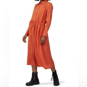 Joseph button down silk dress 🥰